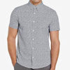 Chemise slim fit noire et blanche à motifs (xl) - Homme-Perry Ellis-La Penderie du Paradis 🕊