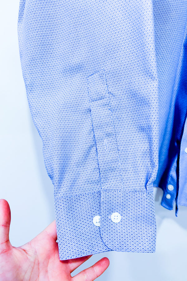 Chemise bleu pâle à motifs (xl) - Homme *-Pronto Uomo-La Penderie du Paradis 🕊