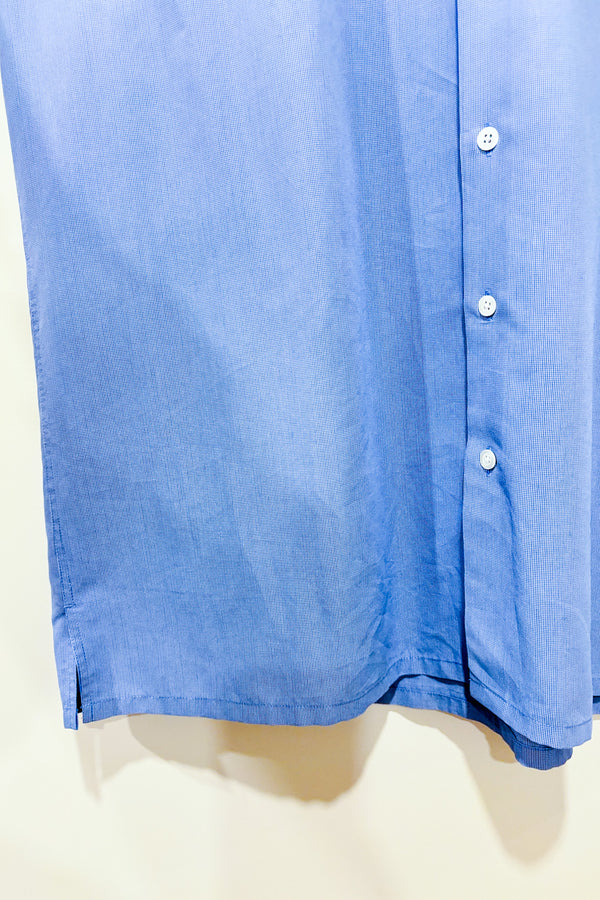 Chemise bleue pâle à petits carreaux (xl) - Homme *-Joseph & Feiss-La Penderie du Paradis 🕊