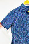 Chemise marine à fleurs multicolores (m) - Homme-LON NYC-La Penderie du Paradis 🕊