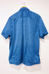 Chemise bleue motif Paisley - Homme seconde main - Vincent D'Amérique- La Penderie du Paradis