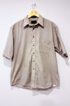 Chemise beige à petites rayures - Homme seconde main - The Arrow Company- La Penderie du Paradis