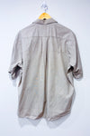 Chemise beige à petites rayures - Homme seconde main - The Arrow Company- La Penderie du Paradis