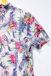 Chemise beige hawaïenne - Homme seconde main - H&M- La Penderie du Paradis