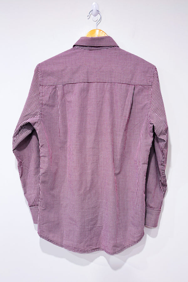 Chemise gingham rouge - Homme* seconde main - Protocol- La Penderie du Paradis