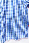 Chemise bleue à carreaux - Homme seconde main - Kirkland- La Penderie du Paradis
