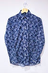 Chemise marine fleurie - Homme* seconde main - Kenneth Cole- La Penderie du Paradis