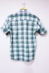 Chemise verte et blanche à carreaux - Homme seconde main - Navy Crew- La Penderie du Paradis