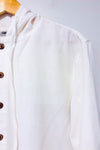 Chemise crème avec capuchon - Homme seconde main - Equinoxe- La Penderie du Paradis