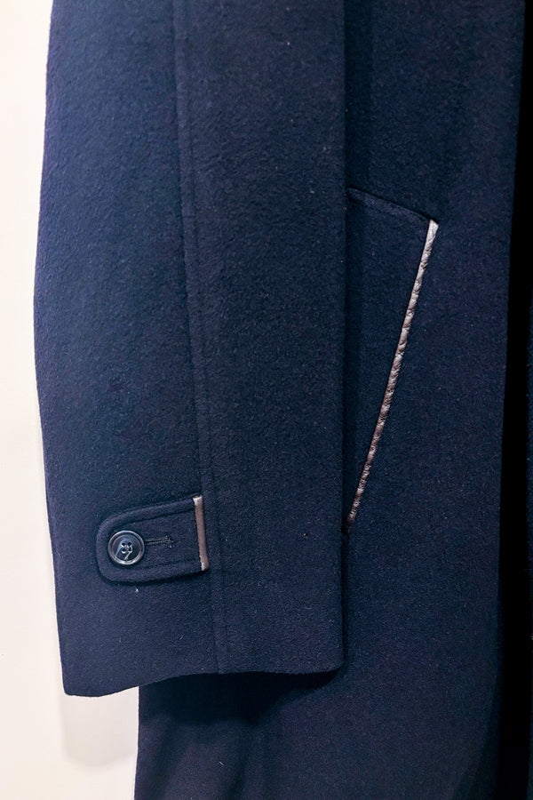 YY_Manteau marine en laine (l) - Homme-Biela-La Penderie du Paradis 🕊