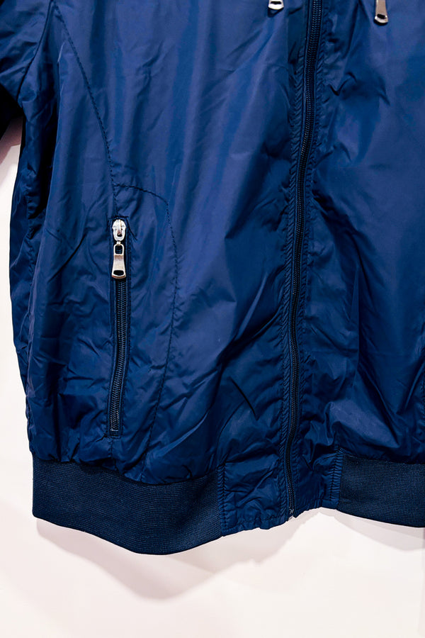 Manteau marine coupe-vent - Homme* seconde main - Emporio Armani- La Penderie du Paradis