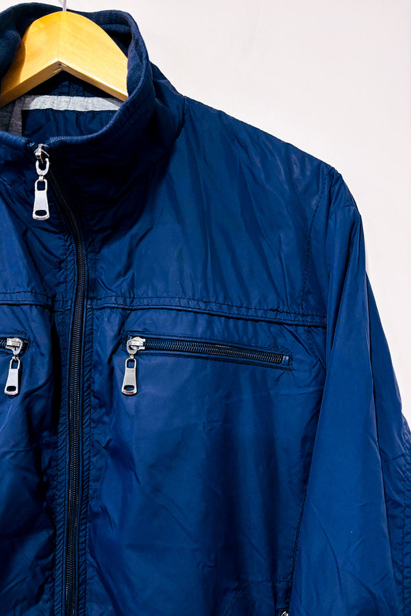 Manteau marine coupe-vent - Homme* seconde main - Emporio Armani- La Penderie du Paradis