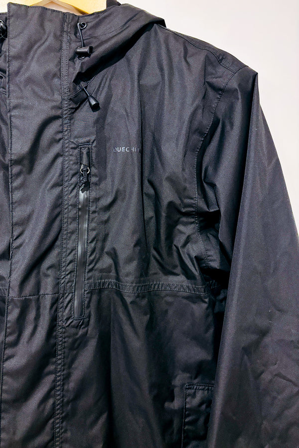 Manteau imperméable noir - Homme seconde main - Quechua- La Penderie du Paradis