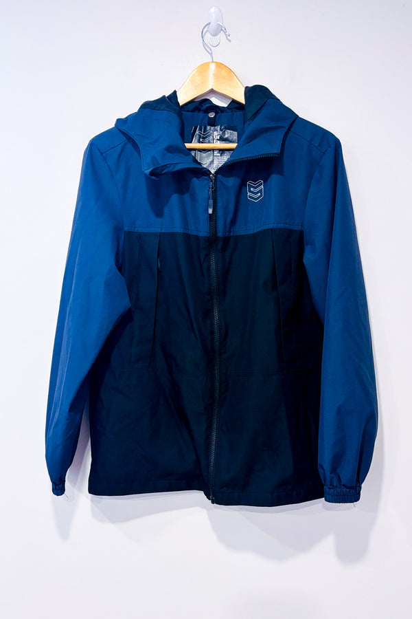 Manteau coupe-vent noir et bleu - Homme seconde main - Surface- La Penderie du Paradis