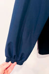 Manteau coupe-vent noir et bleu - Homme seconde main - Surface- La Penderie du Paradis
