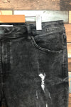 Bermuda noir en jeans (xl) - Homme seconde main Uh Denim 