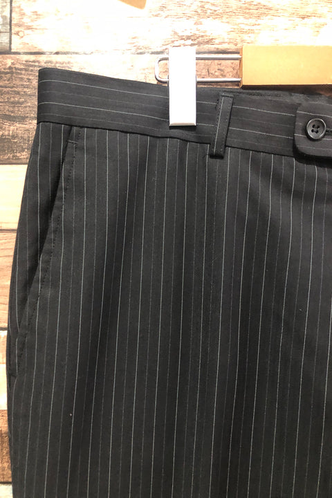 Pantalon noir rayé (xl) - Homme seconde main Protocol   
