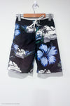 Board short noir fleuri (xs) - Homme seconde main Billabong 