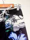 Board short noir fleuri (xs) - Homme seconde main Billabong 