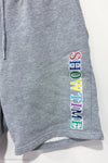 Short gris en jogging ''Showtime'' (s) - Homme seconde main Forever21 