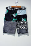 Board short gris et vert fleuri (xs) - Homme seconde main O'Neill 