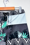 Board short gris et vert fleuri (xs) - Homme seconde main O'Neill 