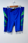 Board short bleu et vert (xl) - Homme seconde main Volcom 