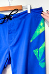 Board short bleu et vert (xl) - Homme seconde main Volcom 