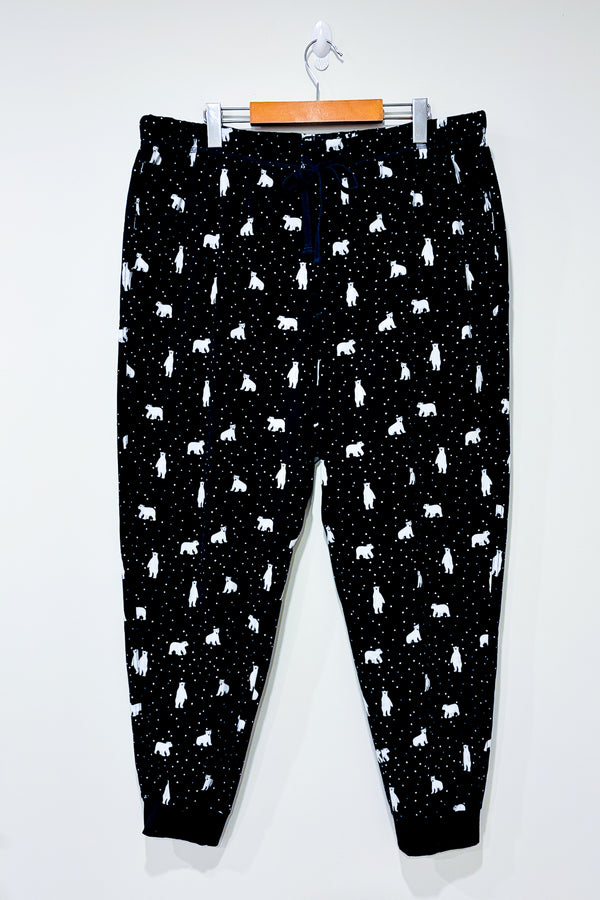 Pantalon de pyjama marine motif ours polaire (xxl) - Homme - Simons - La Penderie du Paradis ?