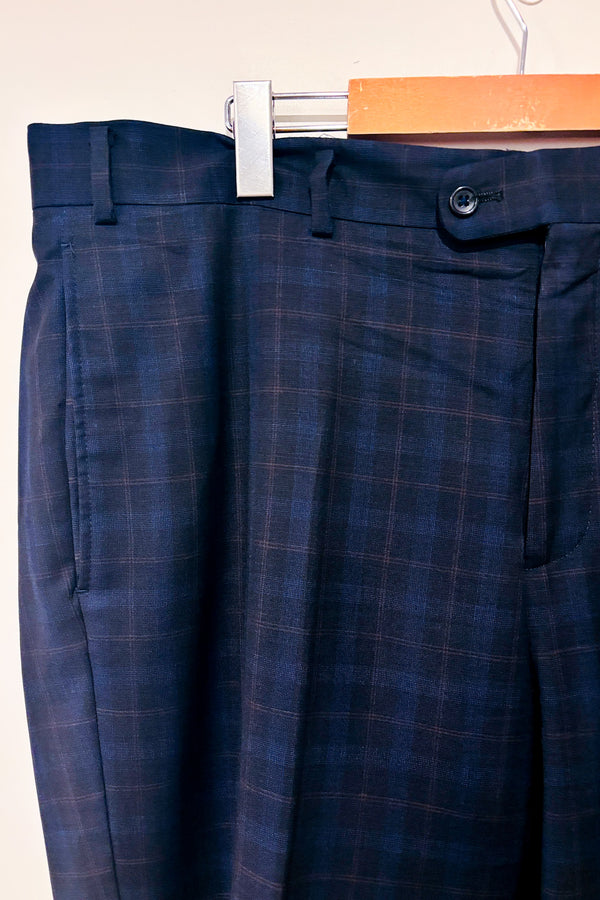 Pantalon Thomas marine à carrreaux en laine Thomas (xl) - Homme-Nautica-La Penderie du Paradis 🕊