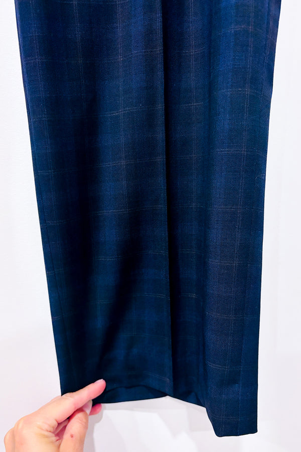 Pantalon Thomas marine à carrreaux en laine Thomas (xl) - Homme-Nautica-La Penderie du Paradis 🕊