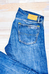 Jeans bleu foncé effet usé jambe droite (m) - Homme-Ralph Lauren-La Penderie du Paradis 🕊
