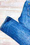Jeans bleu foncé effet usé jambe droite (m) - Homme-Ralph Lauren-La Penderie du Paradis 🕊