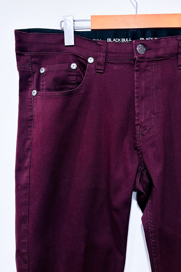 Pantalon bourgogne extensible (xl) - Homme *-Black Bull-La Penderie du Paradis 🕊