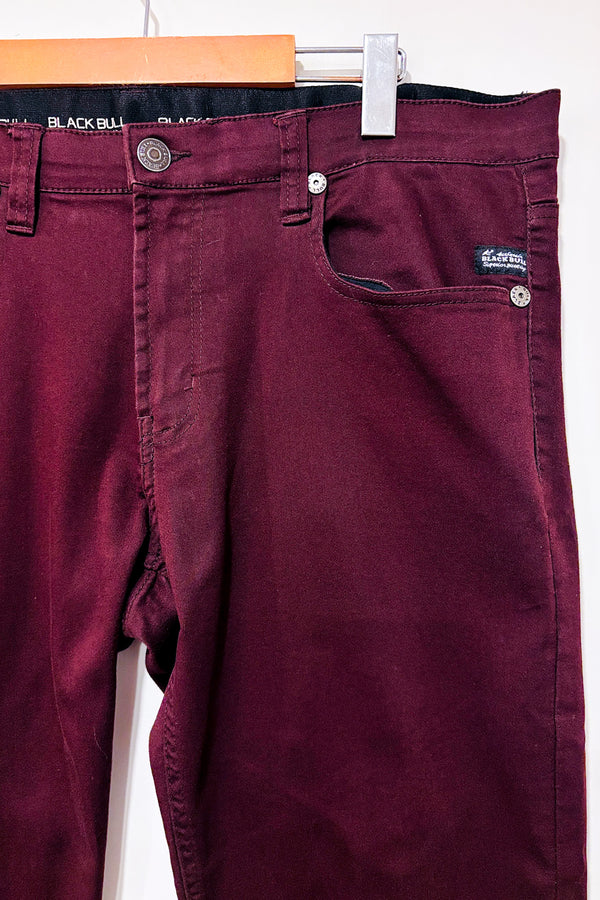 Pantalon bourgogne extensible (xl) - Homme *-Black Bull-La Penderie du Paradis 🕊