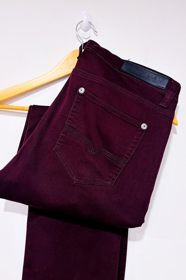 Pantalon bourgogne extensible (xl) - Homme *-Black Bull-La Penderie du Paradis 🕊