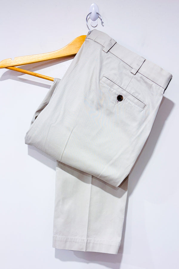 Pantalon ivoire - Homme* seconde main - Brooks Brothers- La Penderie du Paradis