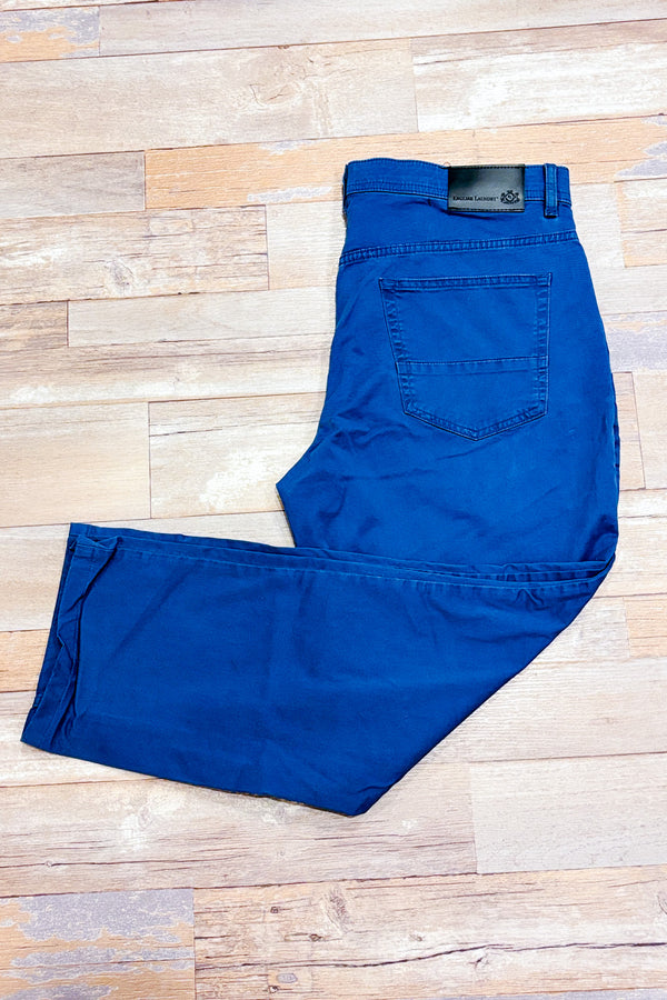 Pantalon chino bleu - Homme seconde main - English Laundry- La Penderie du Paradis