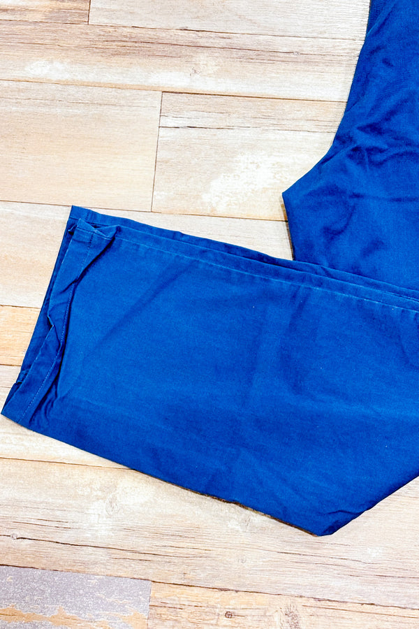 Pantalon chino bleu - Homme seconde main - English Laundry- La Penderie du Paradis