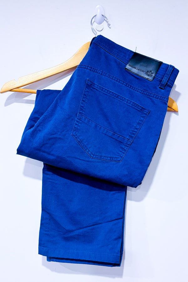 Pantalon chino bleu - Homme seconde main - English Laundry- La Penderie du Paradis