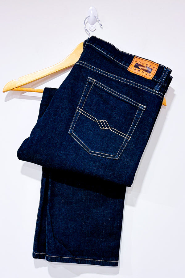 Jeans bleu foncé - Homme seconde main - Joseph Abboud- La Penderie du Paradis
