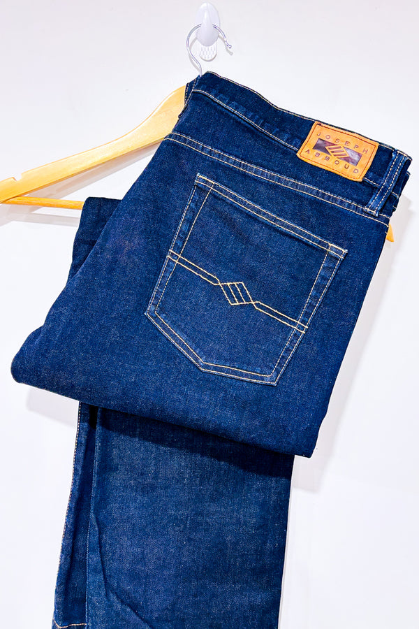 Jeans bleu foncé - Homme seconde main - Joseph Abboud- La Penderie du Paradis