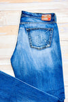 Jeans bleu délavé - Homme* seconde main - Adriano Goldshmied- La Penderie du Paradis