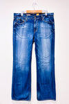 Jeans bleu délavé - Homme* seconde main - Adriano Goldshmied- La Penderie du Paradis