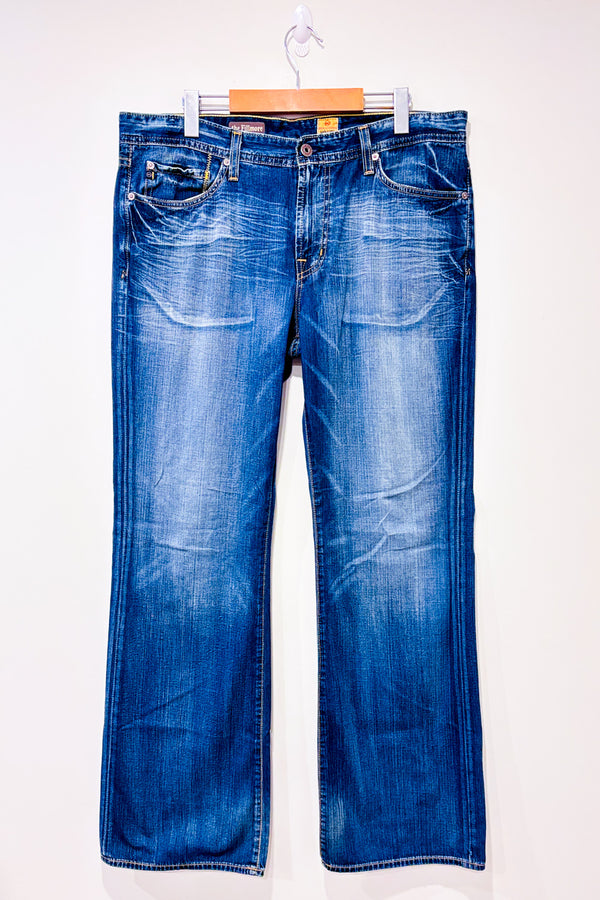 Jeans bleu délavé - Homme* seconde main - Adriano Goldshmied- La Penderie du Paradis