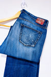 Jeans bleu délavé - Homme* seconde main - Adriano Goldshmied- La Penderie du Paradis
