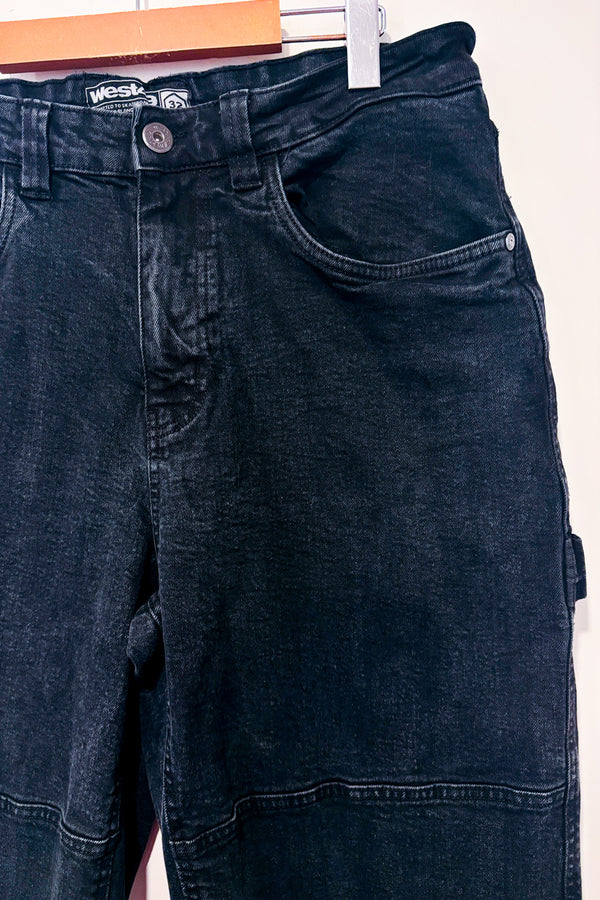 Jeans baggy noir - Homme seconde main - West49- La Penderie du Paradis