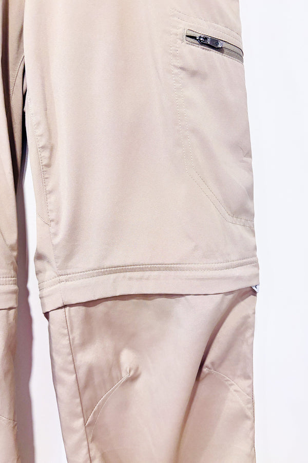 Pantalon plein air beige convertible - Homme* seconde main - Columbia- La Penderie du Paradis