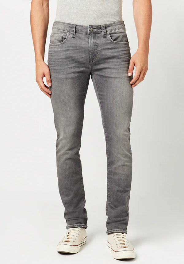 Jeans slim gris - Homme* seconde main - Buffalo David Bitton- La Penderie du Paradis