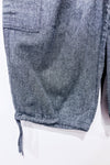 Bermuda cargo fluide gris taille élastique - Homme seconde main - Ark Imports- La Penderie du Paradis